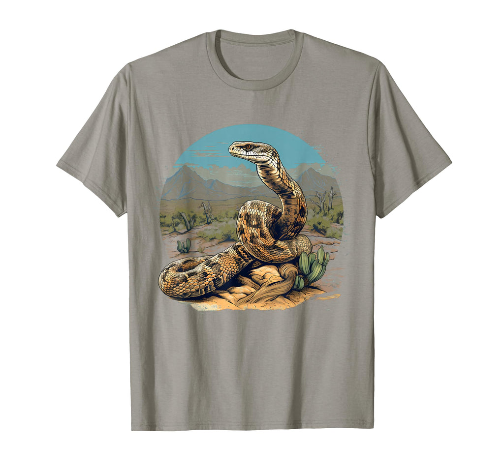 Western Diamondback Rattlesnake T-Shirt - Minimalist Print for Adults - T-Shirt, Sweatshirt, Hoodie