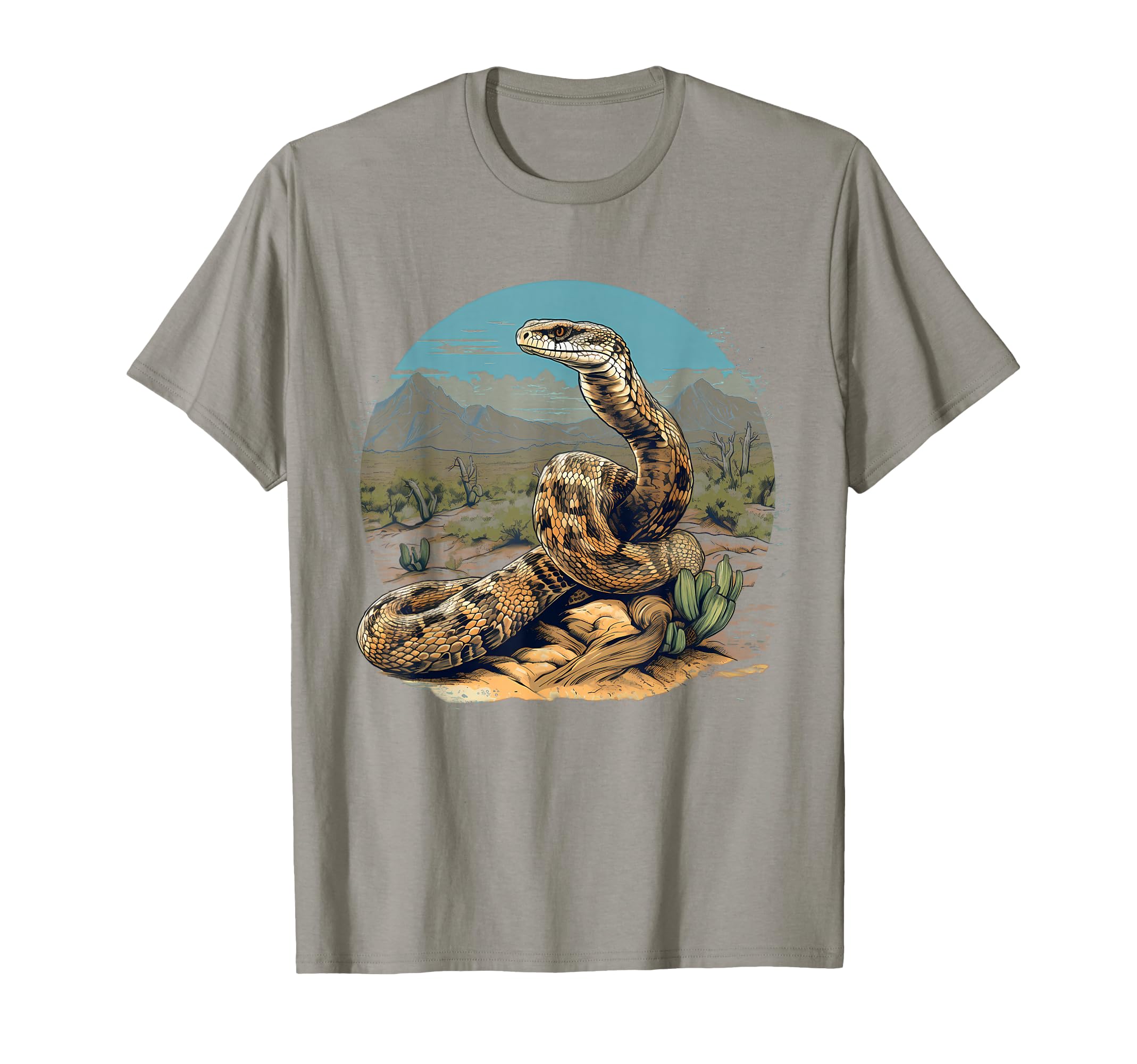 Western Diamondback Rattlesnake T-Shirt - Minimalist Print for Adults - T-Shirt, Sweatshirt, Hoodie