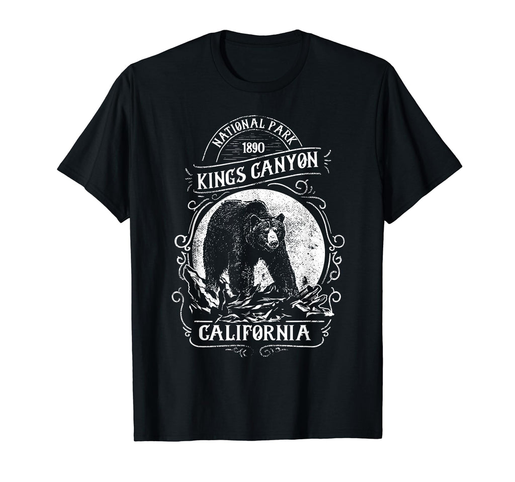 Kings Canyon National Park Bear T-Shirt - Aesthetic Graphic Unisex - T-Shirt, Sweatshirt, Hoodie