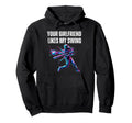 Your Girlfriend Likes My Swing Funny Hoodie - Streetwear Style for Adults - T-Shirt, Sweatshirt, Hoodie
