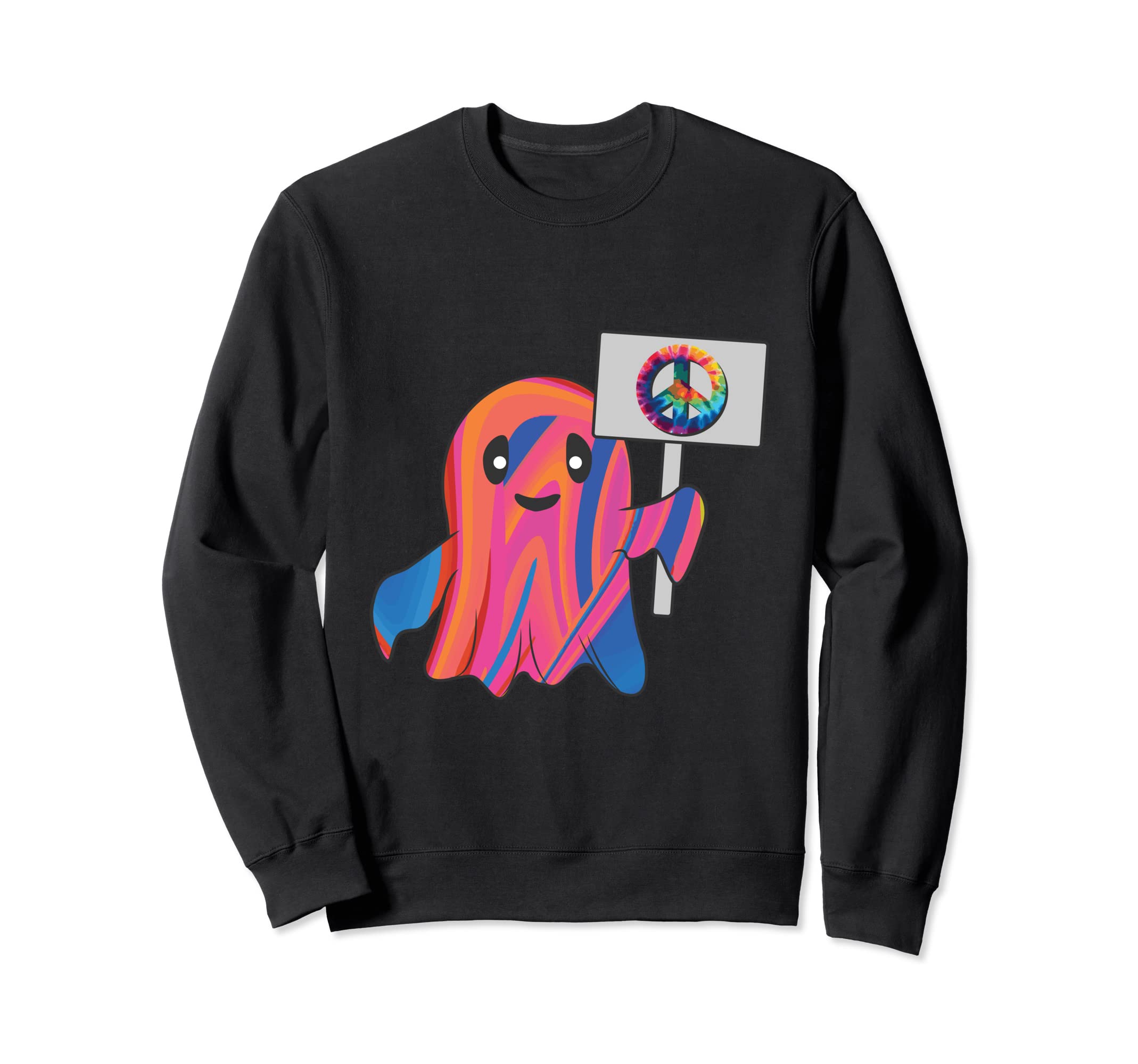 Groovy 60S Hippie Aesthetic Sweatshirt - Graphic Print for Adults - T-Shirt, Sweatshirt, Hoodie