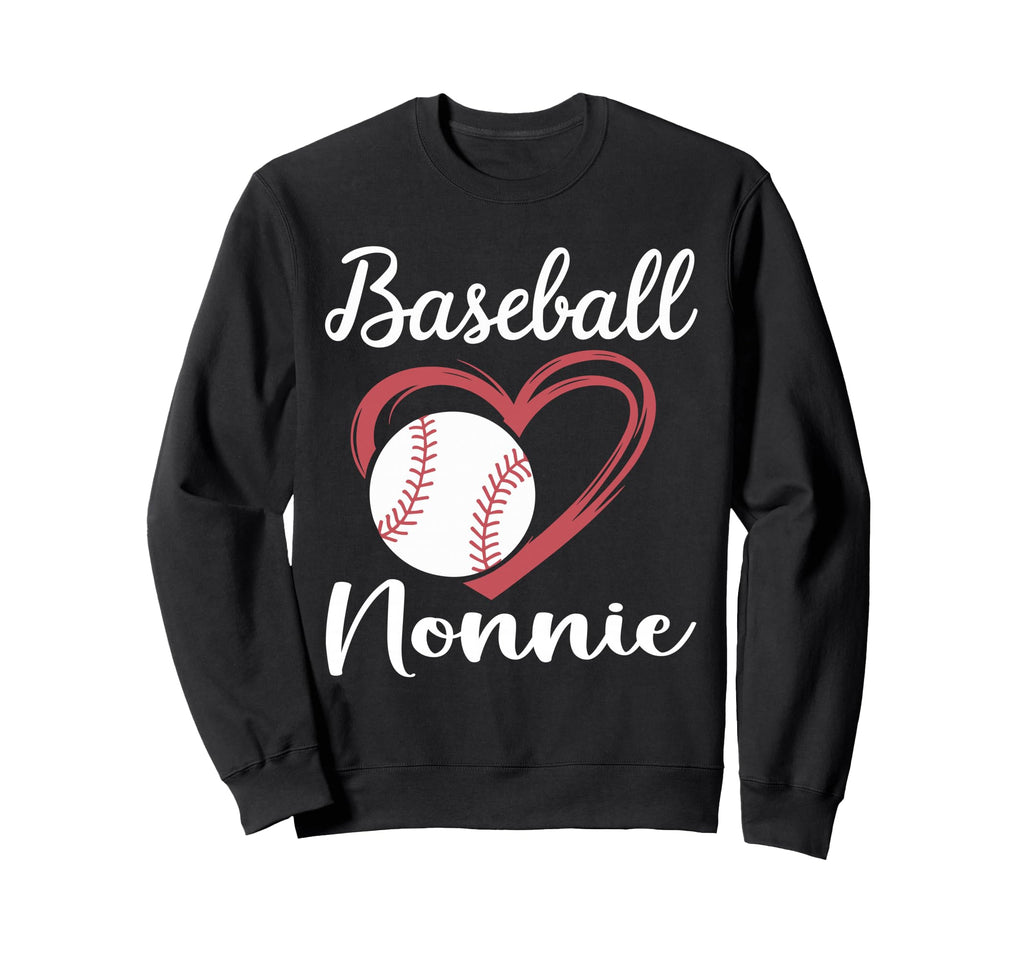 Baseball Heart Family Matching Sweatshirt - Trendy Graphic for Adults - T-Shirt, Sweatshirt, Hoodie