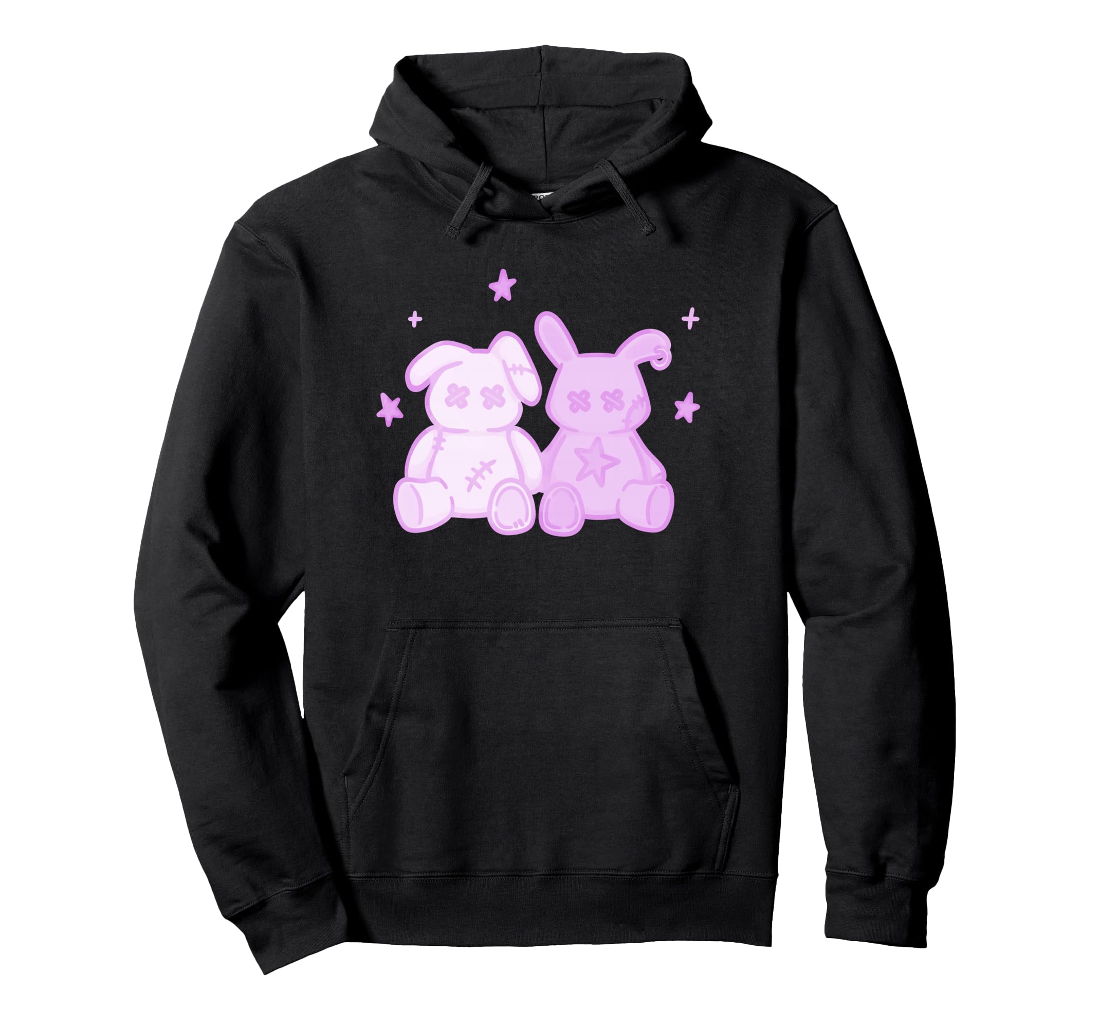 Y2K Creepy Harajuku Pastel Goth Hoodie - Casual Everyday Wear Men Women - T-Shirt, Sweatshirt, Hoodie