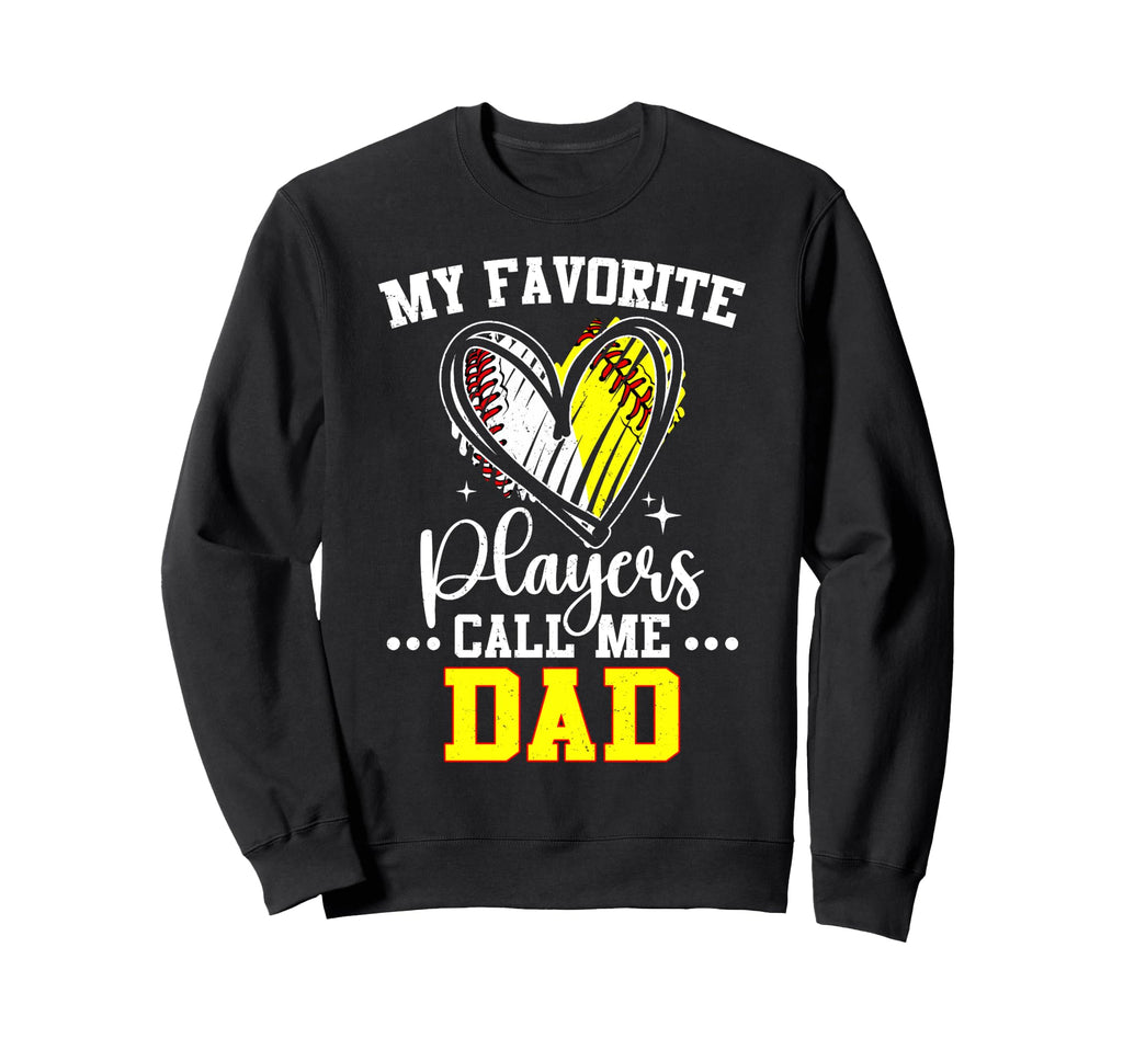 My Favorite Baseball Softball Sweatshirt - Fun Novelty Design Unisex - T-Shirt, Sweatshirt, Hoodie