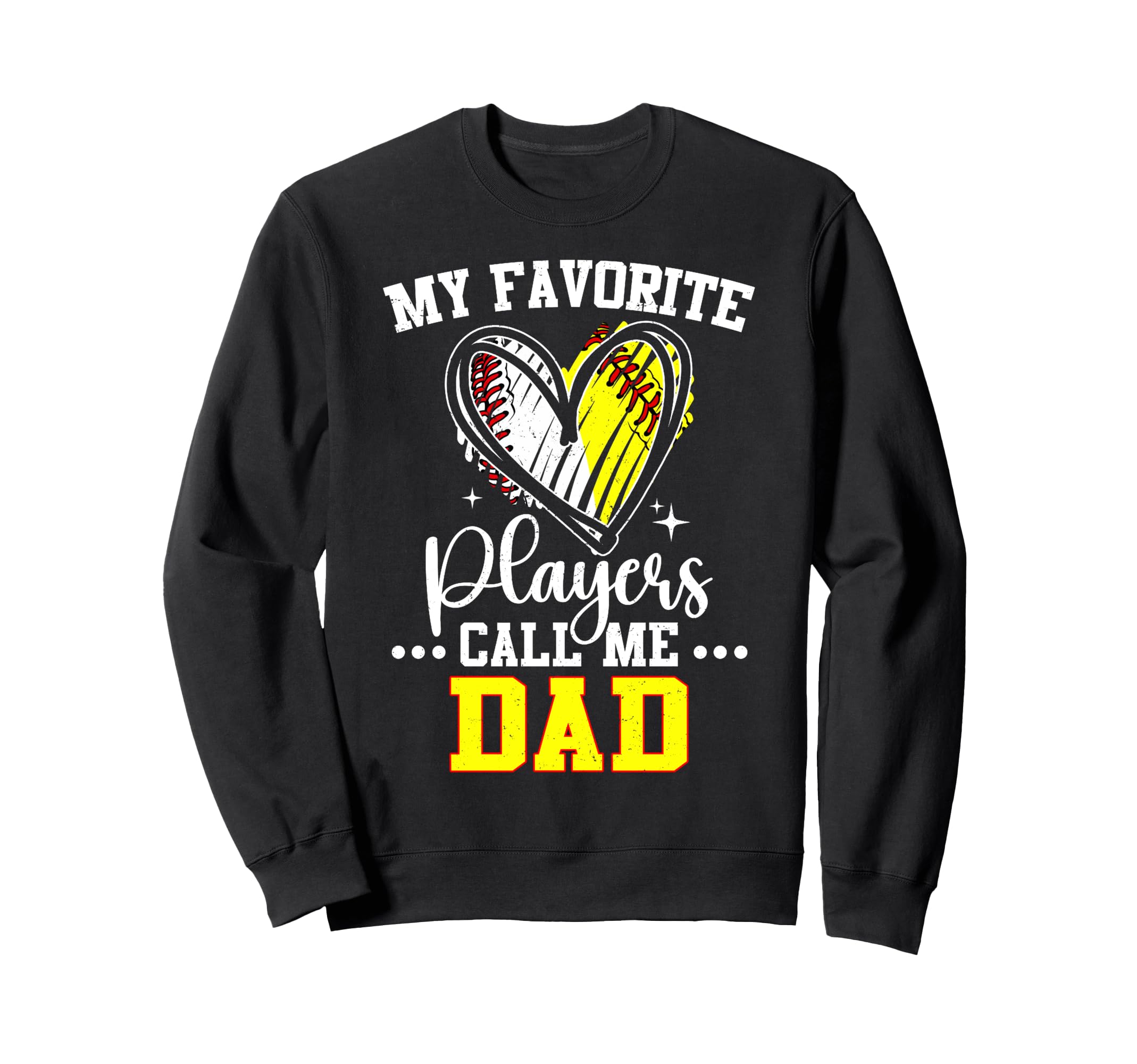 My Favorite Baseball Softball Sweatshirt - Fun Novelty Design Unisex - T-Shirt, Sweatshirt, Hoodie
