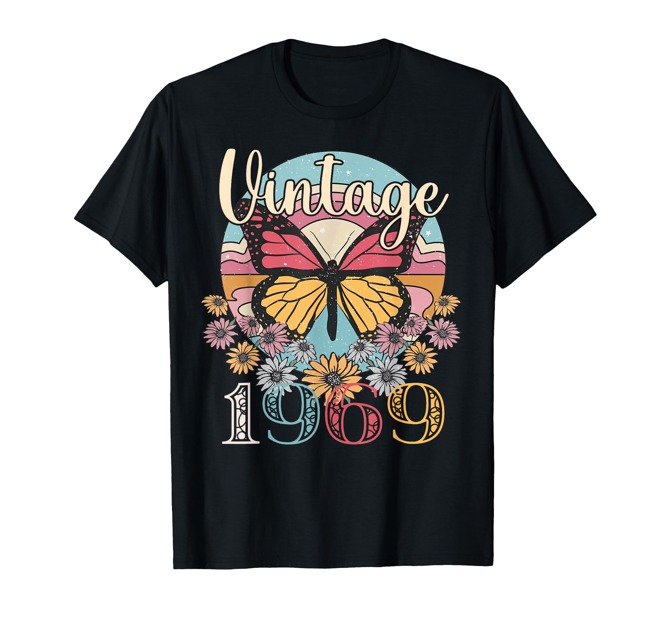 1969 55Th Birthday 55 Year Old T-Shirt - Trendy Graphic Unisex - T-Shirt, Sweatshirt, Hoodie