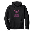 Thoughts Arrive Like Butterflies Hoodie - Casual Everyday Wear for Adults - T-Shirt, Sweatshirt, Hoodie