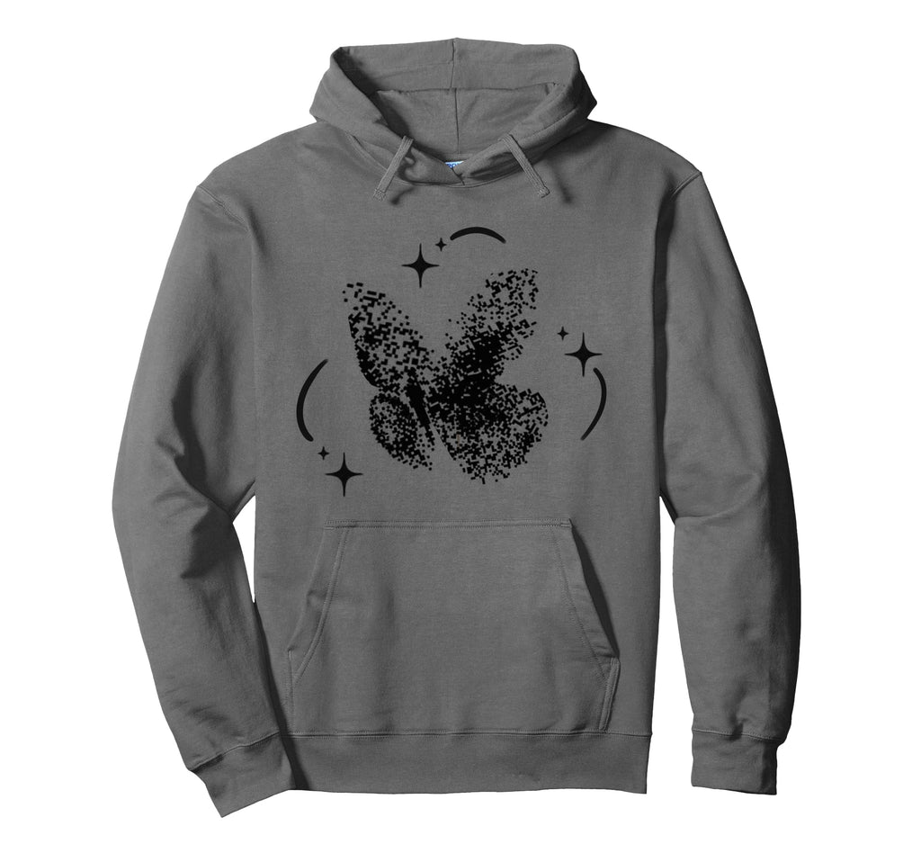 90S Y2K Tattoo Dotwork Stippling Hoodie - Aesthetic Graphic for Adults - T-Shirt, Sweatshirt, Hoodie
