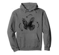 90S Y2K Tattoo Dotwork Stippling Hoodie - Aesthetic Graphic for Adults - T-Shirt, Sweatshirt, Hoodie