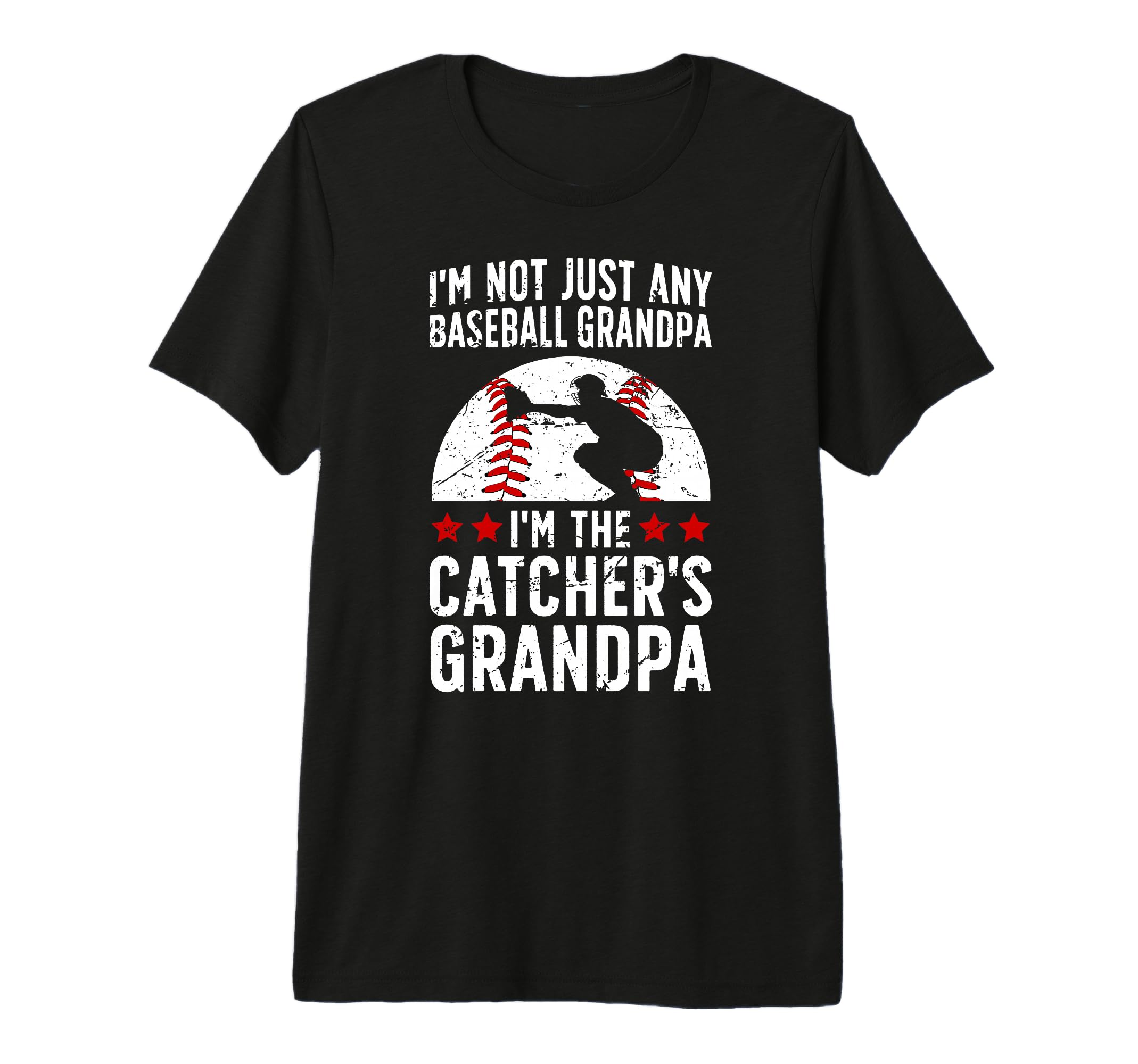Mens Im Baseball Catcher Grandpa Baseball T-Shirt - Novelty Apparel Unisex - T-Shirt, Sweatshirt, Hoodie