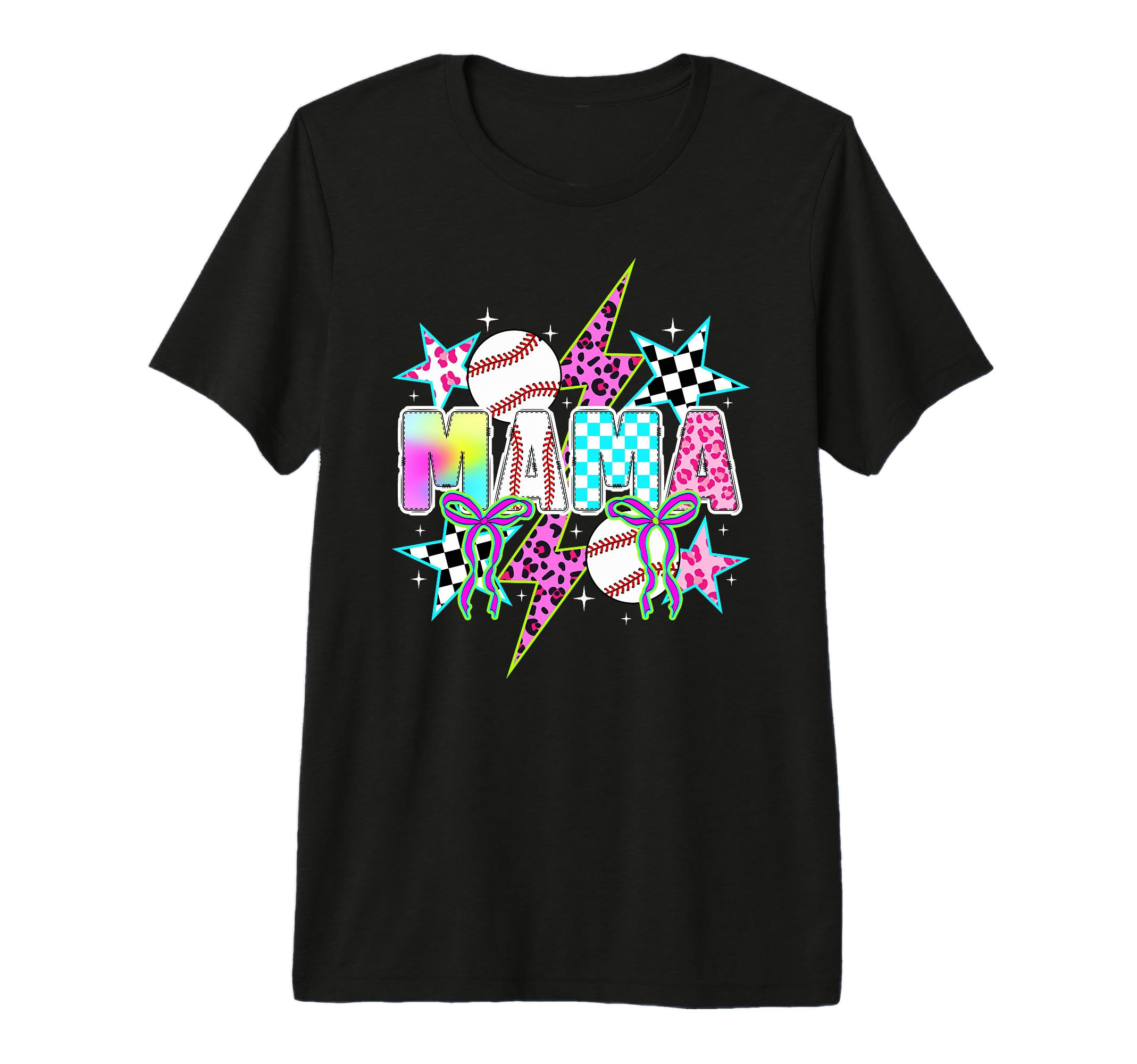 Baseball Mama Preppy Baseball Mom T-Shirt - Streetwear Style for Adults - T-Shirt, Sweatshirt, Hoodie