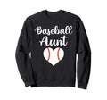 Baseball Aunt Sweatshirt - Casual Everyday Wear for Adults - T-Shirt, Sweatshirt, Hoodie
