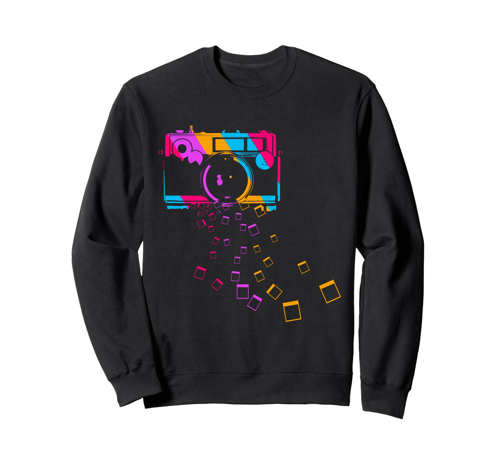 Camera Collector Lens Sweatshirt - Streetwear Style for Adults - T-Shirt, Sweatshirt, Hoodie