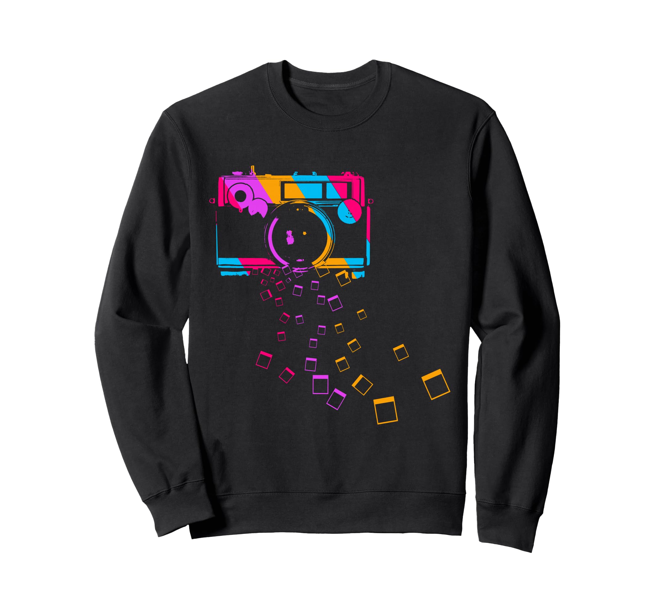 Camera Collector Lens Sweatshirt - Streetwear Style for Adults - T-Shirt, Sweatshirt, Hoodie