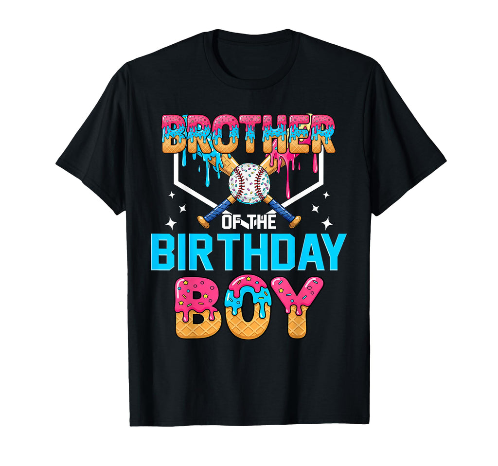 Brother Birthday Funny Baseball Ice T-Shirt - Aesthetic Graphic Men Women - T-Shirt, Sweatshirt, Hoodie