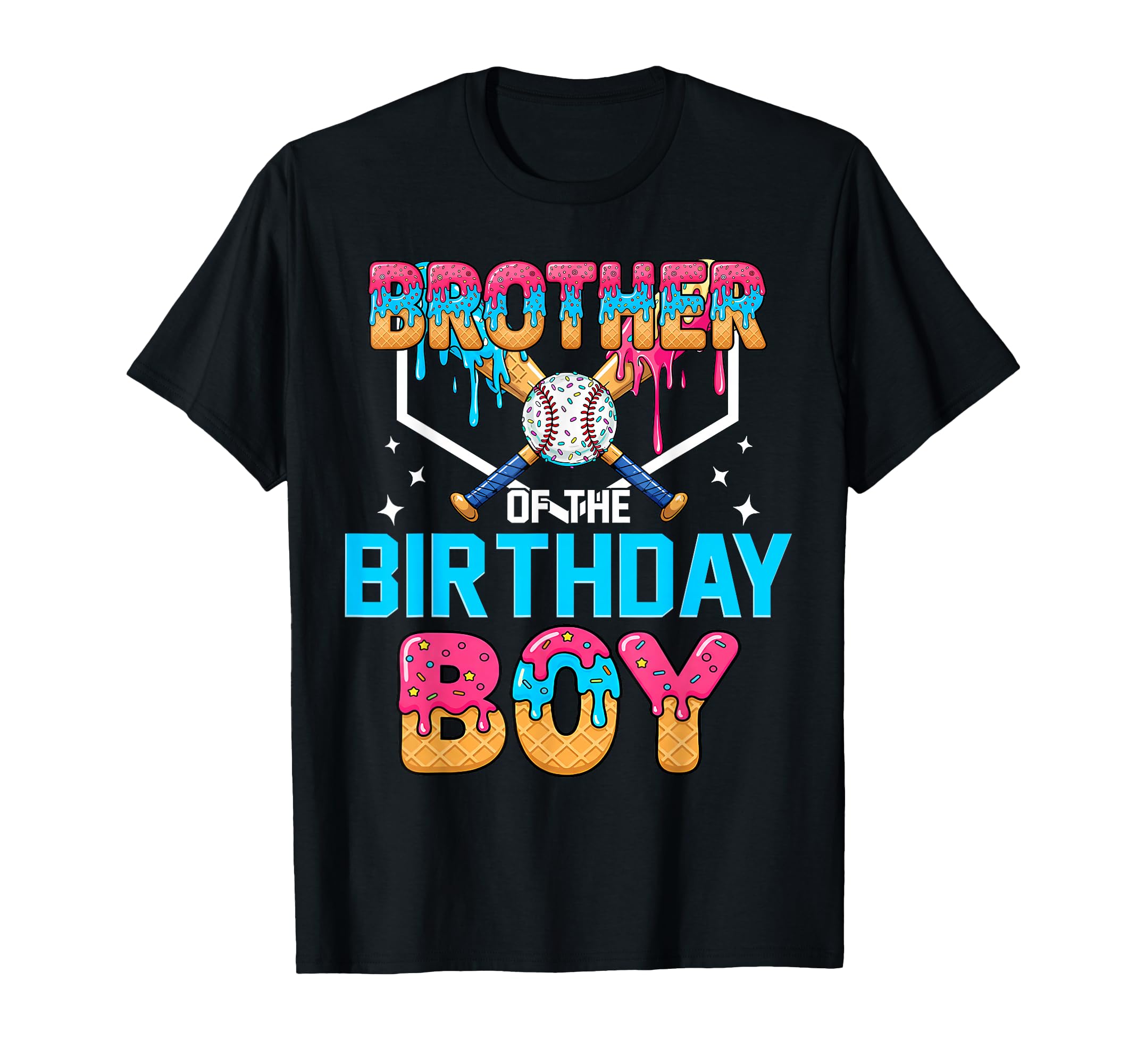 Brother Birthday Funny Baseball Ice T-Shirt - Aesthetic Graphic Men Women - T-Shirt, Sweatshirt, Hoodie