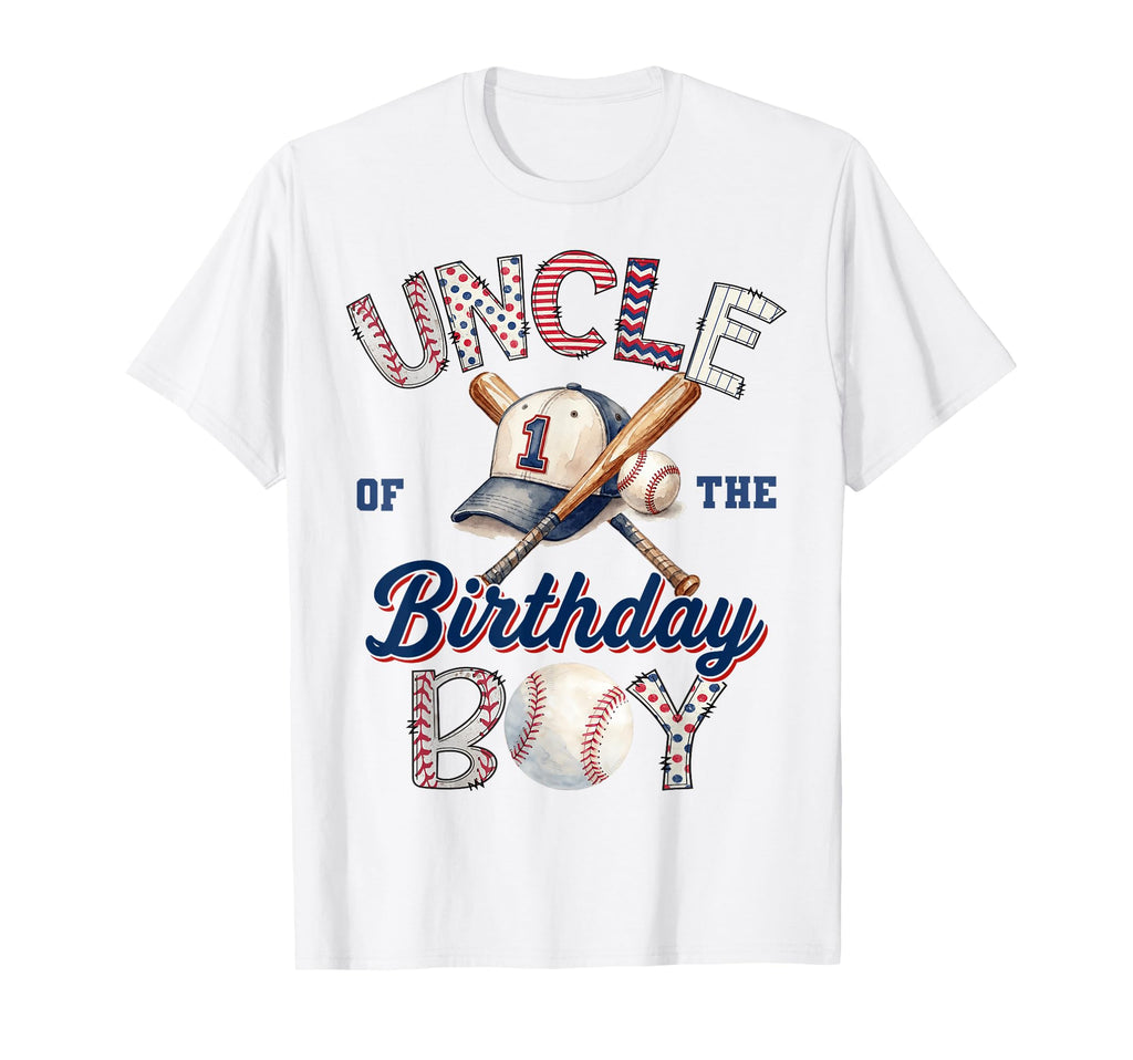 Uncle Birthday Baseball Party Family T-Shirt - Streetwear Style Unisex - T-Shirt, Sweatshirt, Hoodie