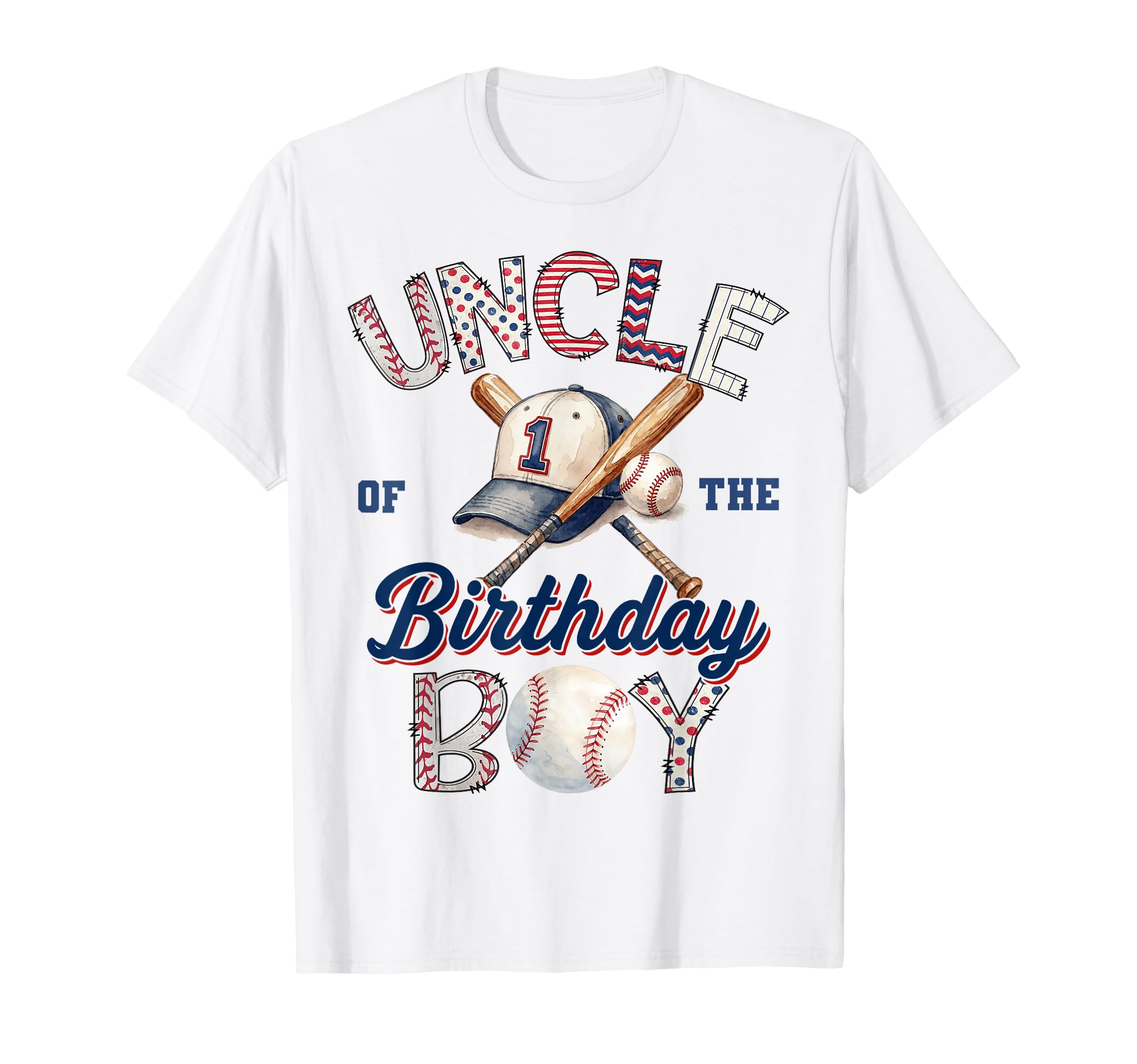 Uncle Birthday Baseball Party Family T-Shirt - Streetwear Style Unisex - T-Shirt, Sweatshirt, Hoodie