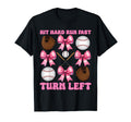 Baseball Player Mom Coquette Bow Hit T-Shirt - Custom Art Print Men Women - T-Shirt, Sweatshirt, Hoodie