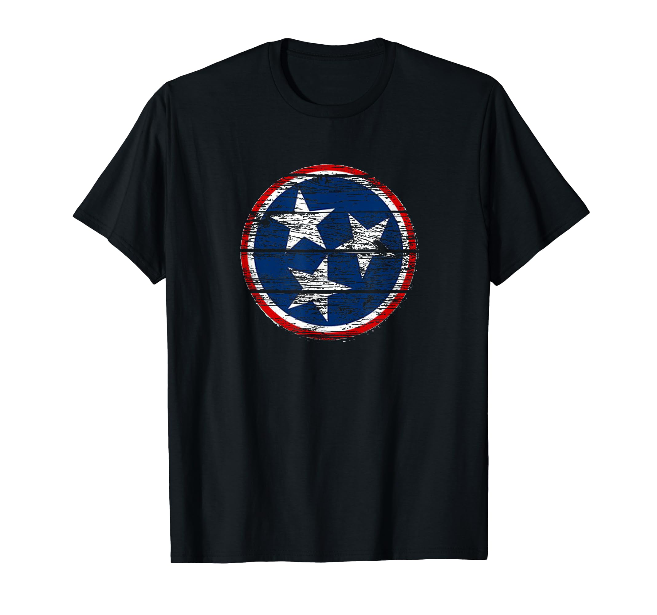 Tennessee Flag Distressed Effect T-Shirt - Trendy Graphic Men Women - T-Shirt, Sweatshirt, Hoodie