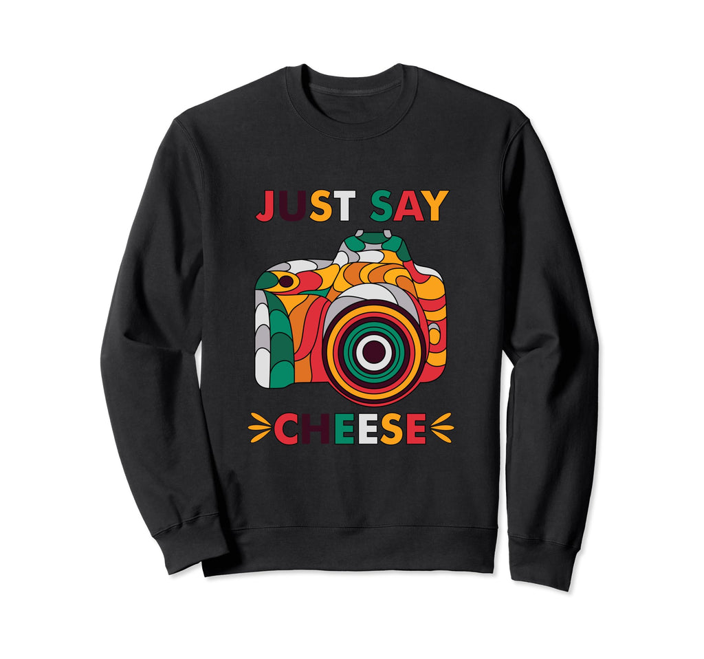 Camera Sweatshirt - Casual Everyday Wear Men Women - T-Shirt, Sweatshirt, Hoodie