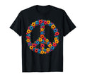 60S 70S Flower Power Groovy Love T-Shirt - Aesthetic Graphic for Adults - T-Shirt, Sweatshirt, Hoodie