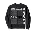 Baseball Senior Night Baseball Sweatshirt - Fun Novelty Design Unisex - T-Shirt, Sweatshirt, Hoodie