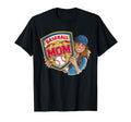 Womens Baseball Mom Mama Mothers My T-Shirt - Graphic Print Unisex - T-Shirt, Sweatshirt, Hoodie