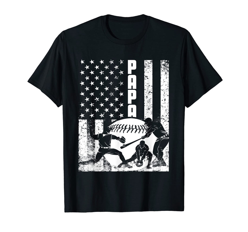 Papa Sport Usa Baseball T-Shirt - Casual Everyday Wear for Adults - T-Shirt, Sweatshirt, Hoodie