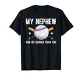 My Nephew Baseball Uncle Baseball T-Shirt - Custom Art Print Men Women - T-Shirt, Sweatshirt, Hoodie