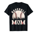 Baseball Mom Funny Baseball Ball Mothers T-Shirt - Unique Graphic Unisex - T-Shirt, Sweatshirt, Hoodie