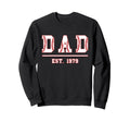 Dad Est 1979 Funny Sports Year Sweatshirt - Unique Graphic for Adults - T-Shirt, Sweatshirt, Hoodie