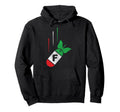 Distressed Italians Drop F Bomb Hoodie - Custom Art Print Men Women - T-Shirt, Sweatshirt, Hoodie