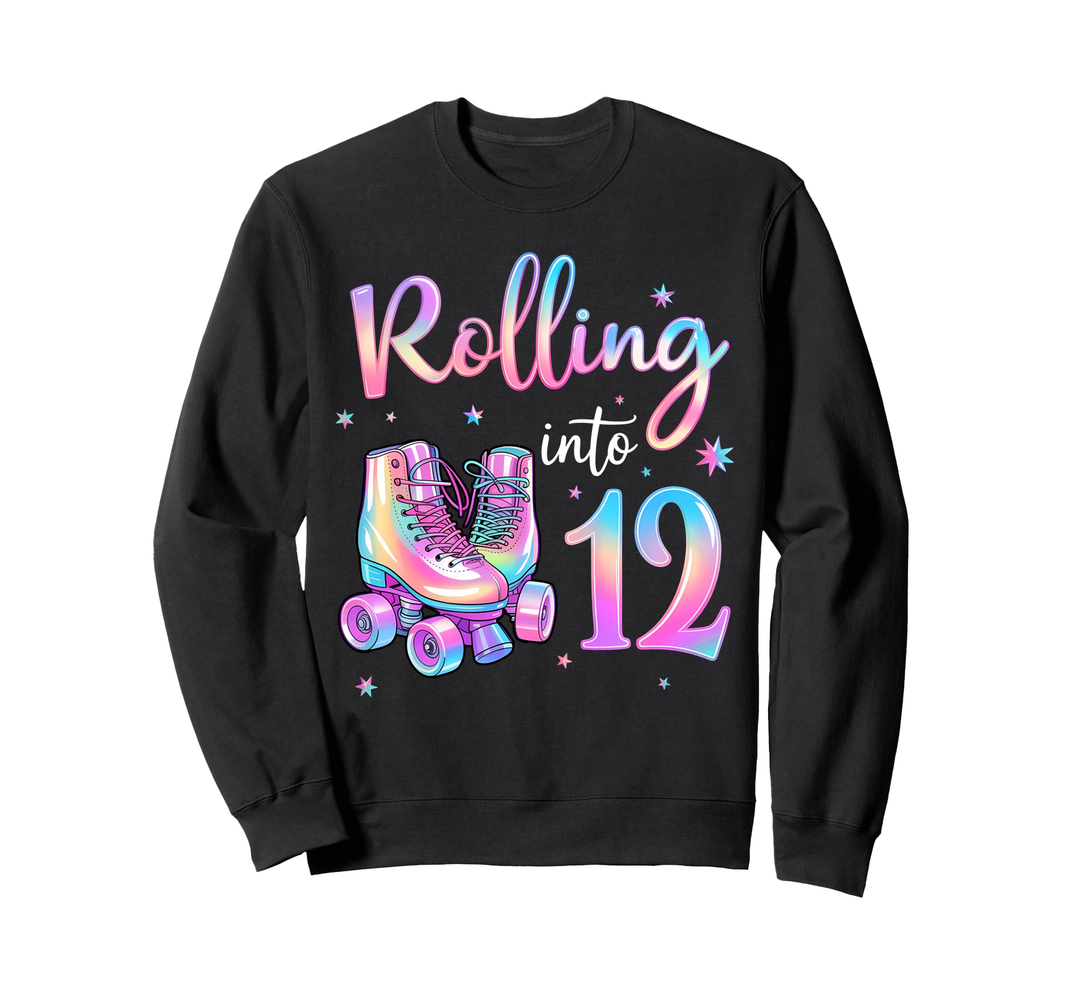 Fun 12 Years Old Birthday Rolling Sweatshirt - Streetwear Style for Adults - T-Shirt, Sweatshirt, Hoodie