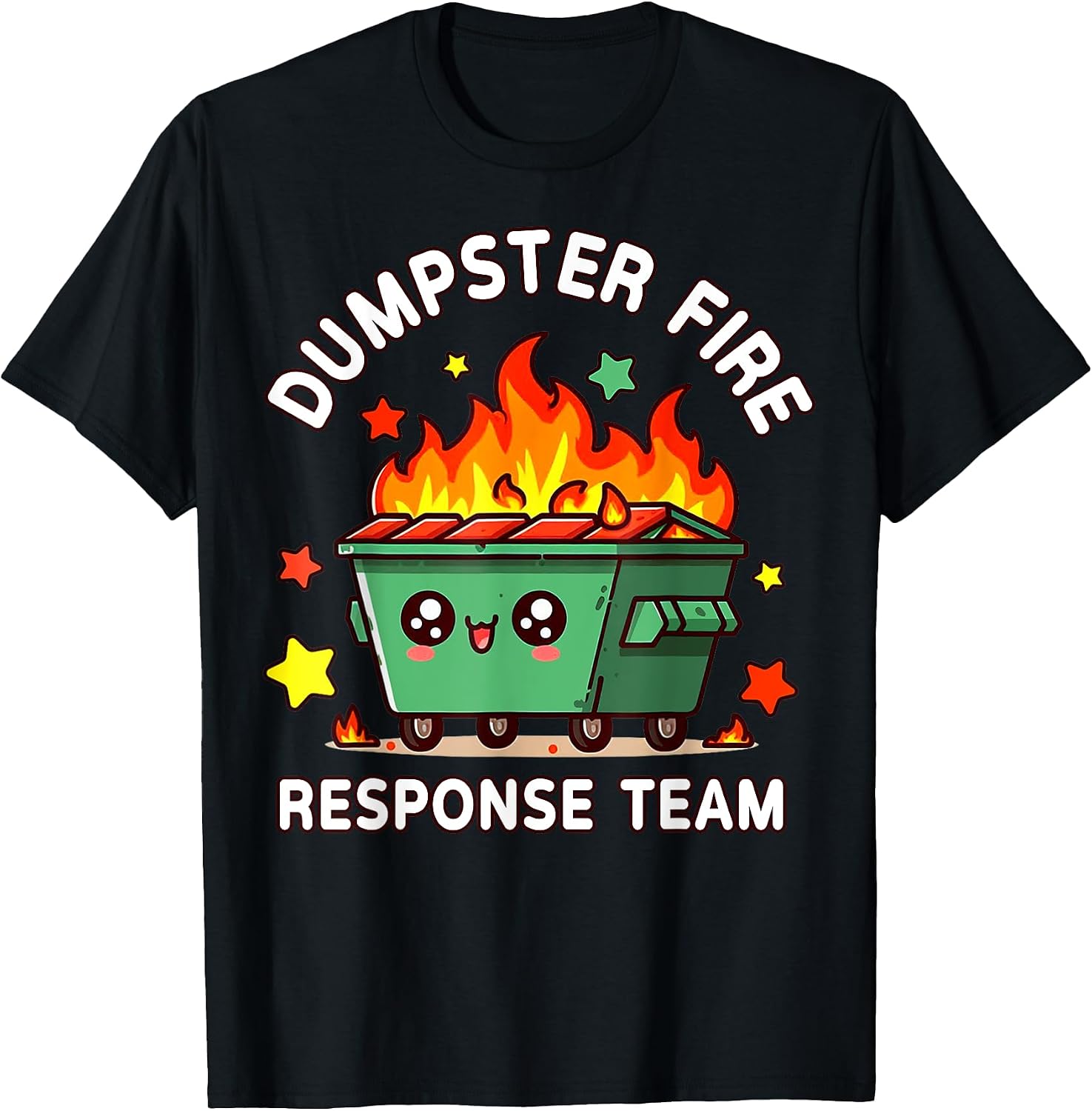 Funny This Little Light-Of Mine Lil Dumpster Fire - Adult & Kids T-Shirts, Sweatshirts & Hoodies apparel design preview 1