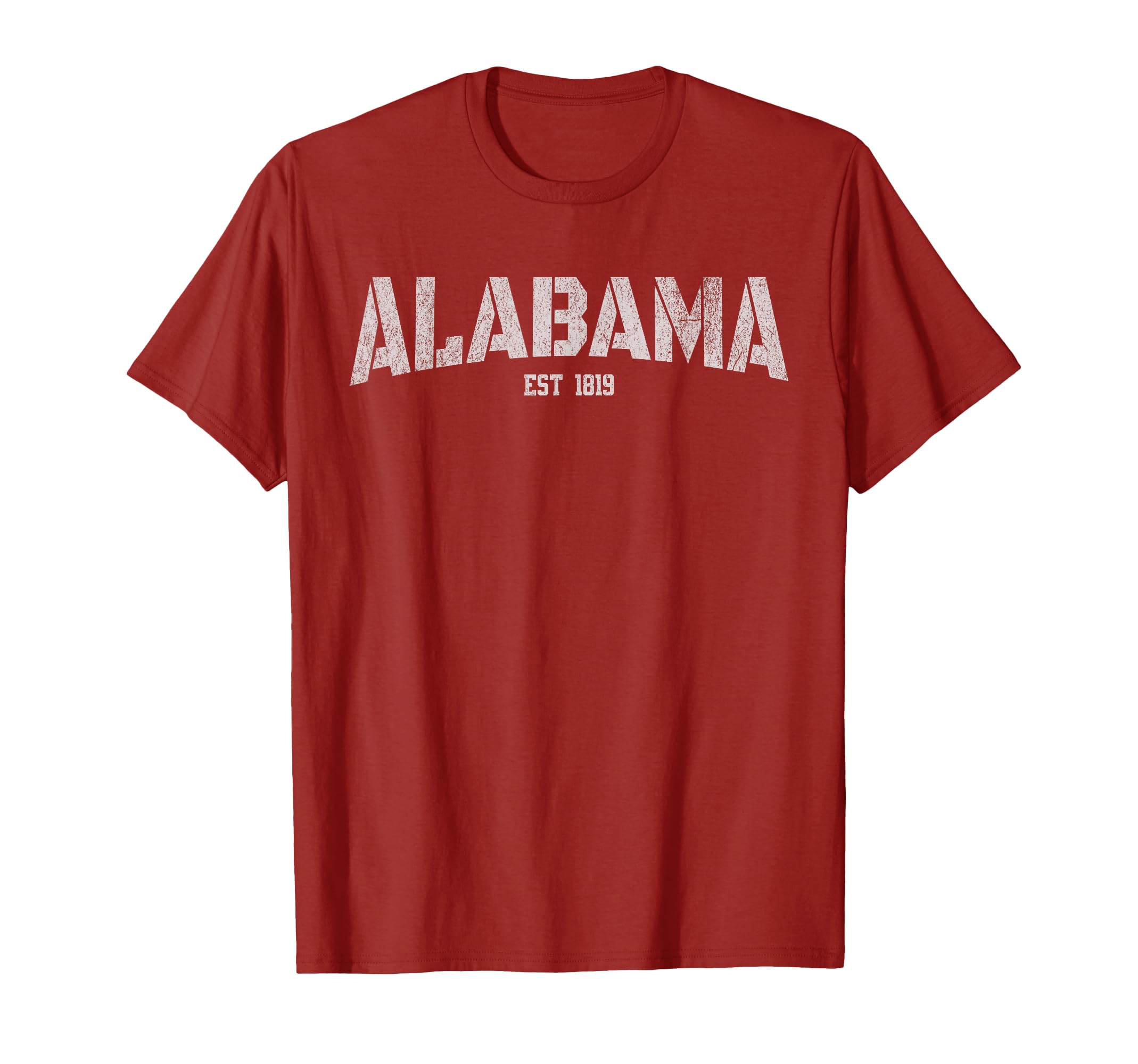 Alabama Distressed T-Shirt - Fun Novelty Design Unisex - T-Shirt, Sweatshirt, Hoodie