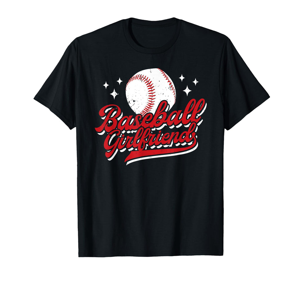 Baseball Girlfriend Proud Girlfriend T-Shirt - Graphic Print for Adults - T-Shirt, Sweatshirt, Hoodie