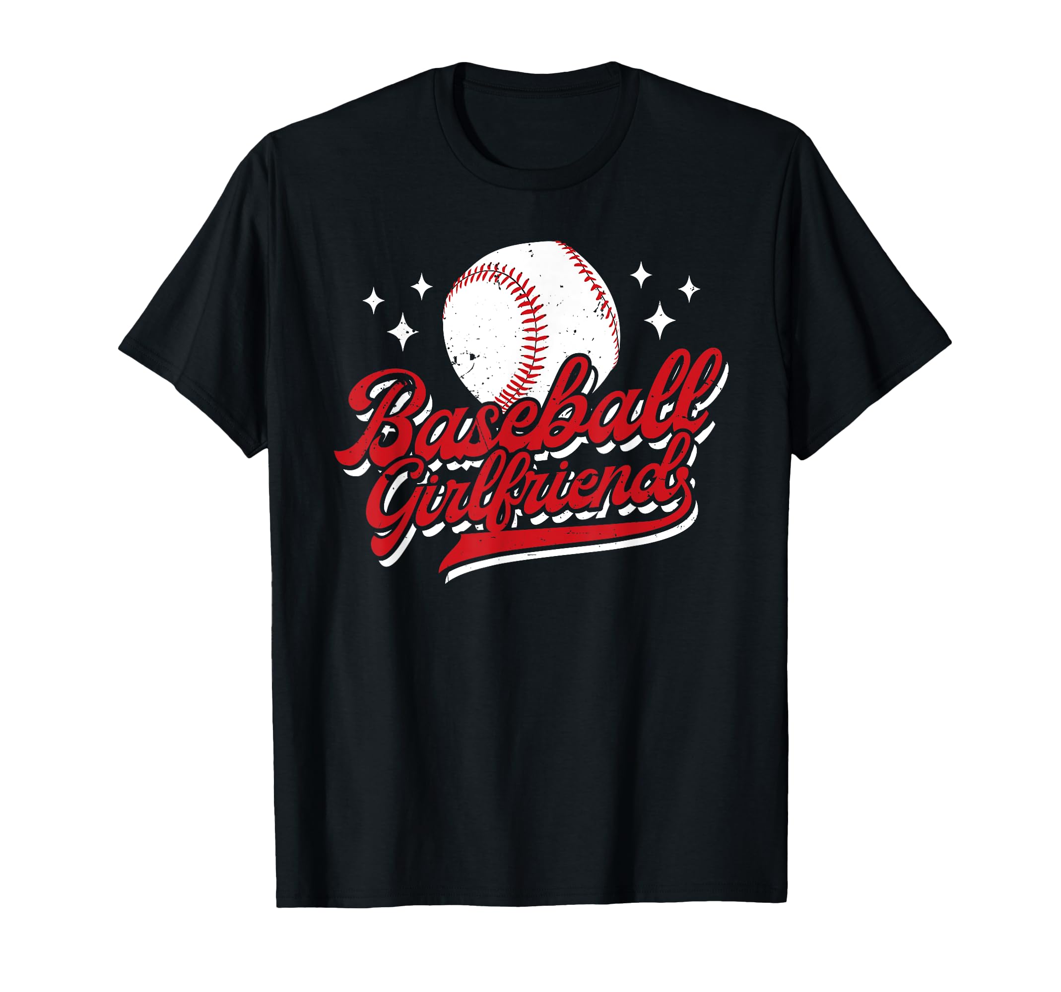Baseball Girlfriend Proud Girlfriend T-Shirt - Graphic Print for Adults - T-Shirt, Sweatshirt, Hoodie
