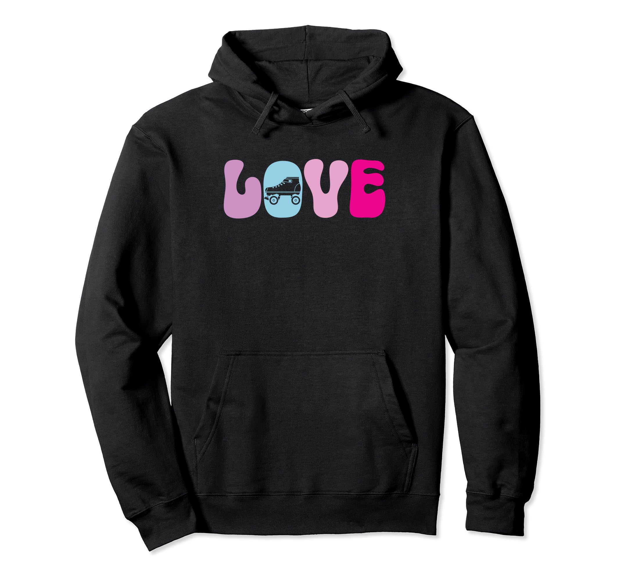 Rollerskate Love Funny Roller Skating Hoodie - Trendy Graphic Men Women - T-Shirt, Sweatshirt, Hoodie