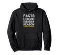 Votegold Distressed Libertarian Facts Hoodie - Minimalist Print Men Women - T-Shirt, Sweatshirt, Hoodie