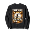 Thats My Sons Baseball Dad Mom Sweatshirt - Novelty Apparel Men Women - T-Shirt, Sweatshirt, Hoodie