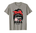 Nana Life Messy Bun Hair Funny T-Shirt - Unique Graphic for Adults - T-Shirt, Sweatshirt, Hoodie