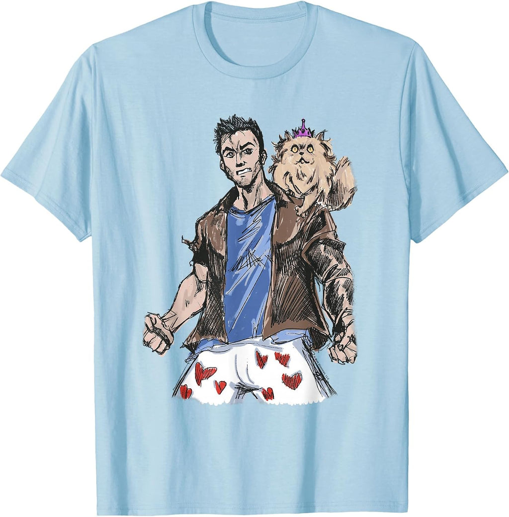Sketchbook Princess Donut and Carl Book - Adult & Kids T-Shirts, Sweatshirts & Hoodies apparel design preview 1