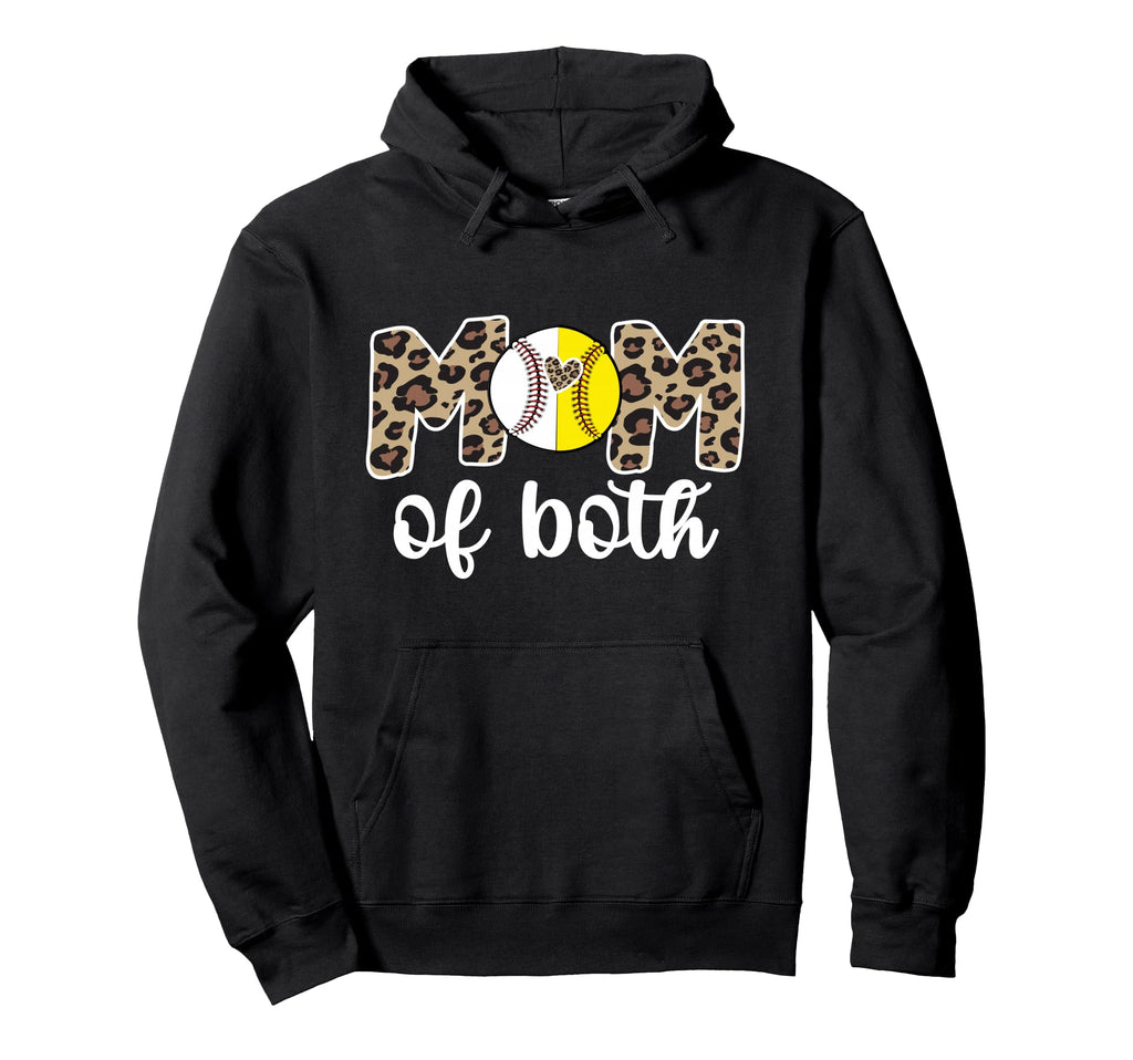 Baller Mom Proud Baseball Softball Player Hoodie - Minimalist Print Unisex - T-Shirt, Sweatshirt, Hoodie