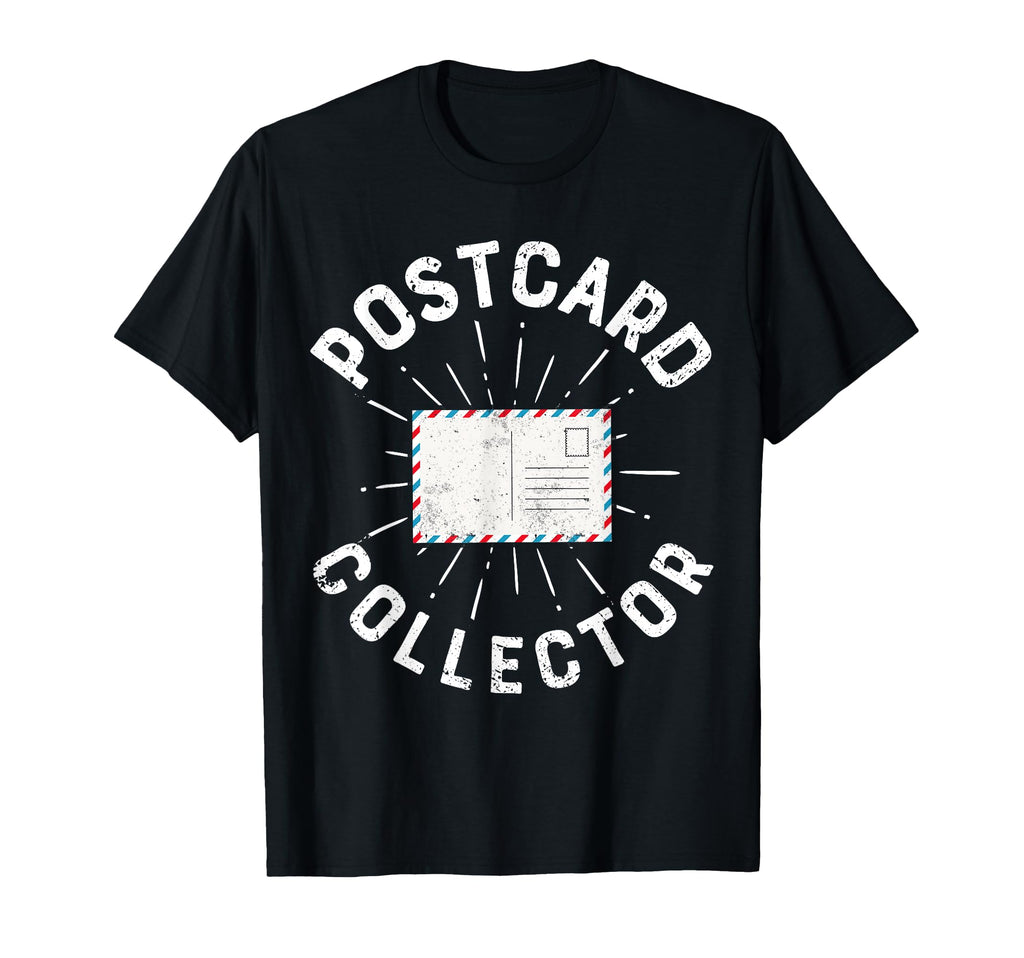 Postcard Collector Postcards T-Shirt - Minimalist Print Men Women - T-Shirt, Sweatshirt, Hoodie