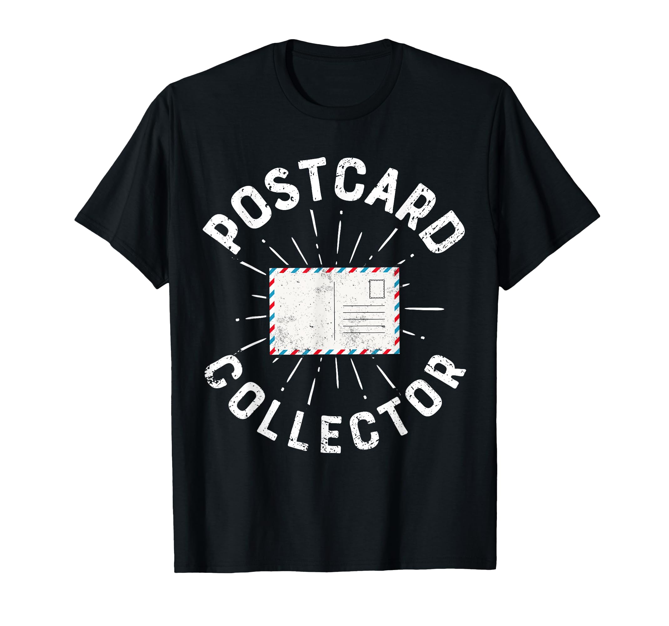 Postcard Collector Postcards T-Shirt - Minimalist Print Men Women - T-Shirt, Sweatshirt, Hoodie