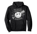 Hey Batter Batter Swing Baseball Mom Hoodie - Minimalist Print Men Women - T-Shirt, Sweatshirt, Hoodie
