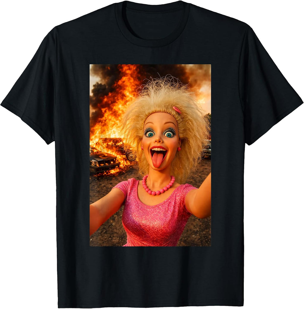 Disgusting Doll face Meme Hilarious Sarcastic - Adult & Kids T-Shirts, Sweatshirts & Hoodies apparel design preview 1