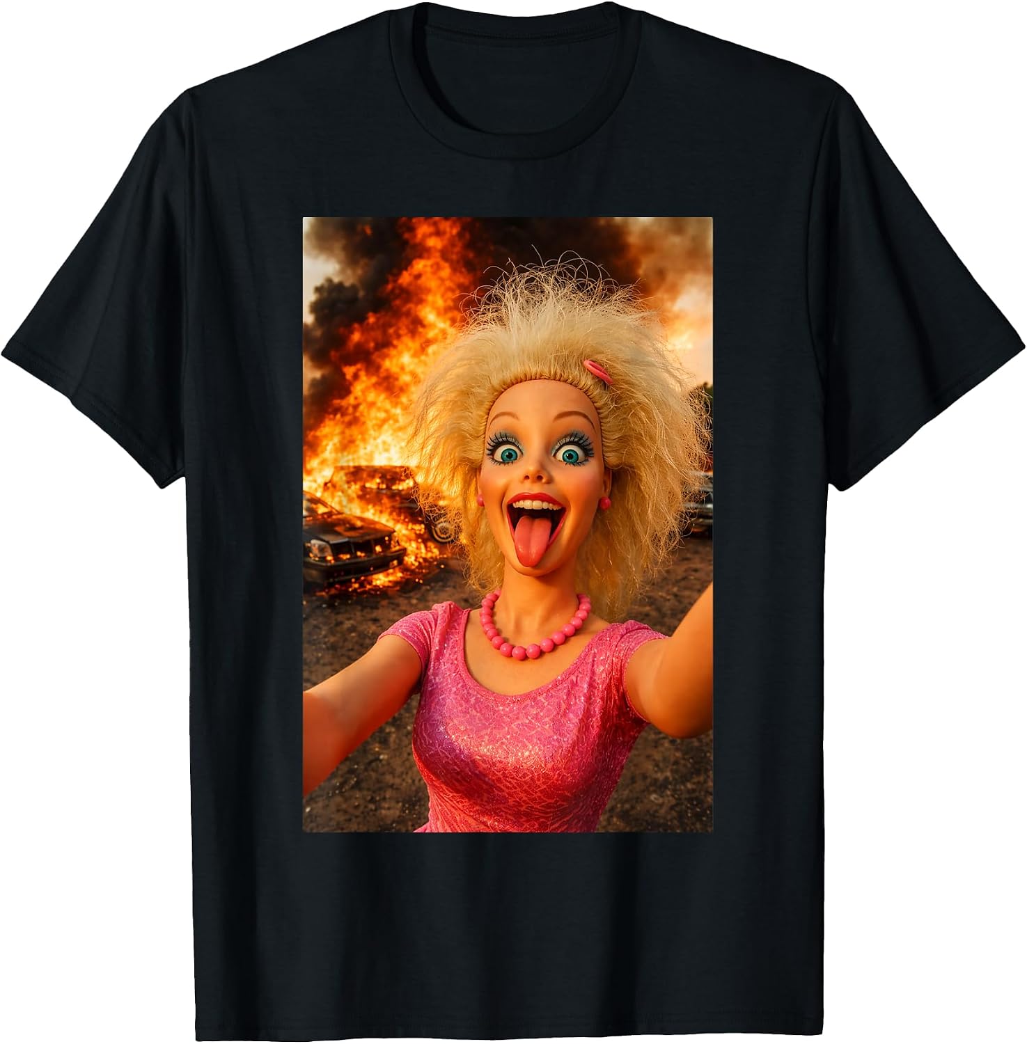 Disgusting Doll face Meme Hilarious Sarcastic - Adult & Kids T-Shirts, Sweatshirts & Hoodies apparel design preview 1