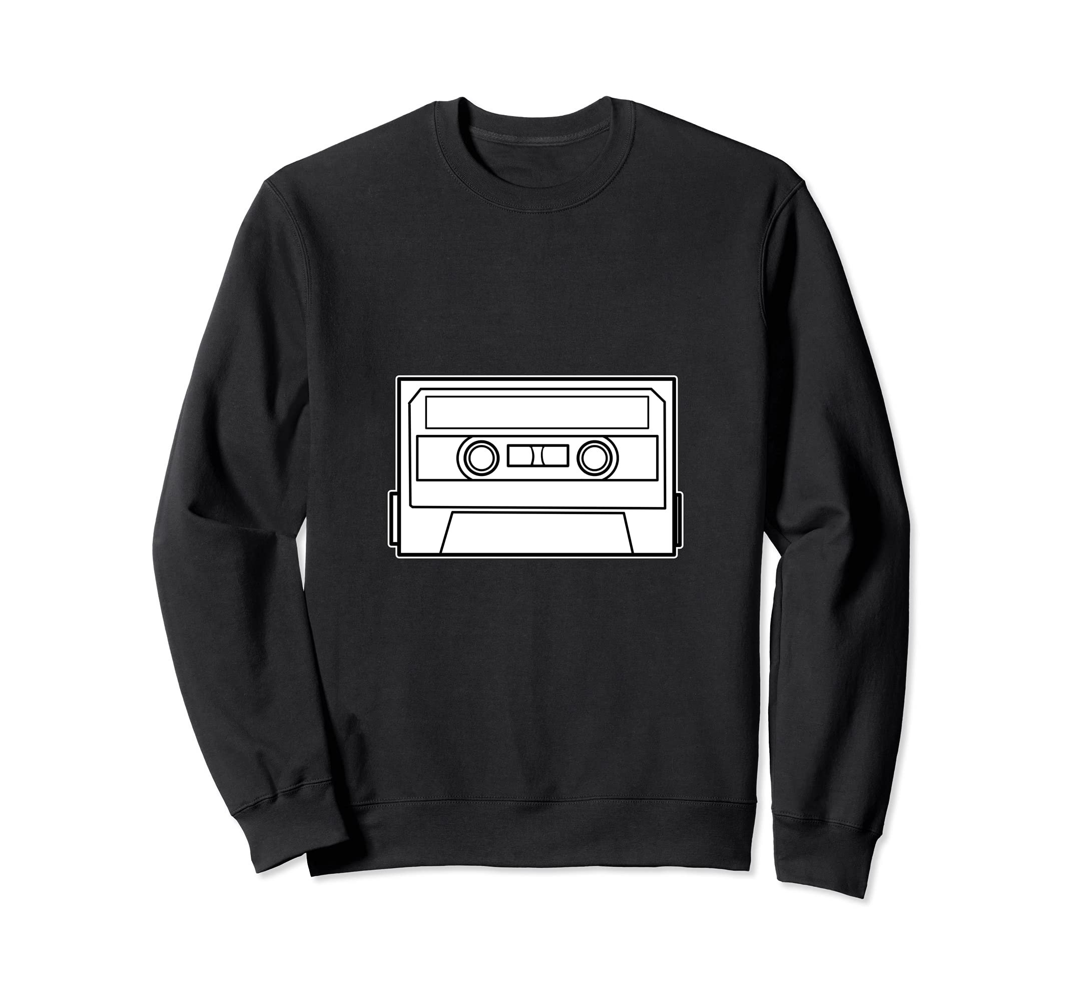 Cassette Tape Disc Jockey Sweatshirt - Minimalist Print Unisex - T-Shirt, Sweatshirt, Hoodie